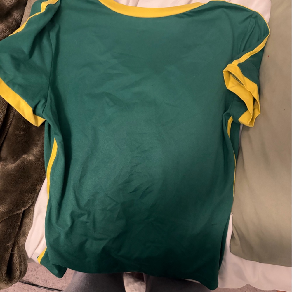 Green and Yellow Brazil Tank Top - Picture 2 of 2